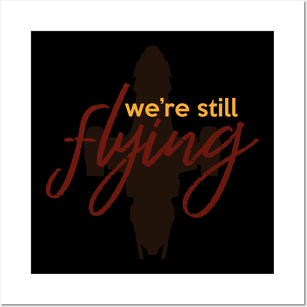 We're Still Flying Wall Art by Miranda Nelson